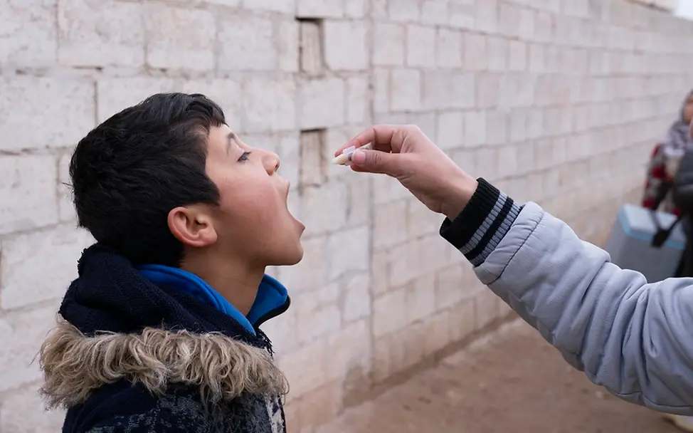 UNICEF führt große Impfkampagne im Kampf gegen Cholera in Syrien durch. I UNICEF/Nader Erdbeben Syrien und Türkei: UNICEF führt große Impfkampagne im Kampf gegen Cholera in Syrien durch.